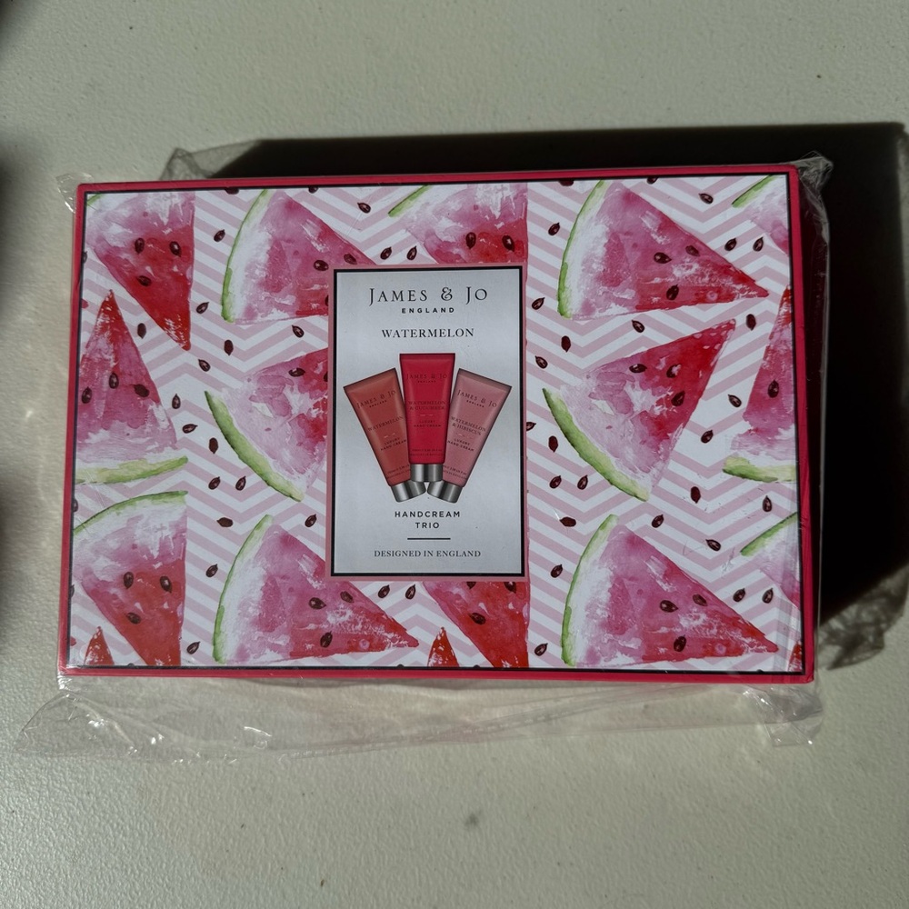 James & Co Watermelon Hand Cream Trio - In Wrapping NWT